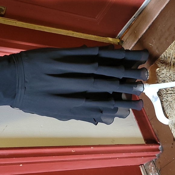 Debenhams Spaghetti Strap Tiered Dress 👗 Size 8 - Picture 6 of 16